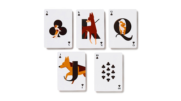 Barks Dog Playing Cards