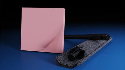 The Iarvel Magic Post-It Pad (Red) by Iarvel Magic