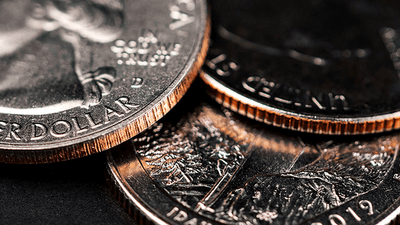 Triad Coins (Quarter) by Joshua Jay and Vanishing Inc.