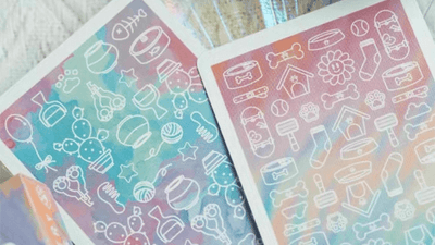 Diary Puppy -Colorful Edition Playing Cards