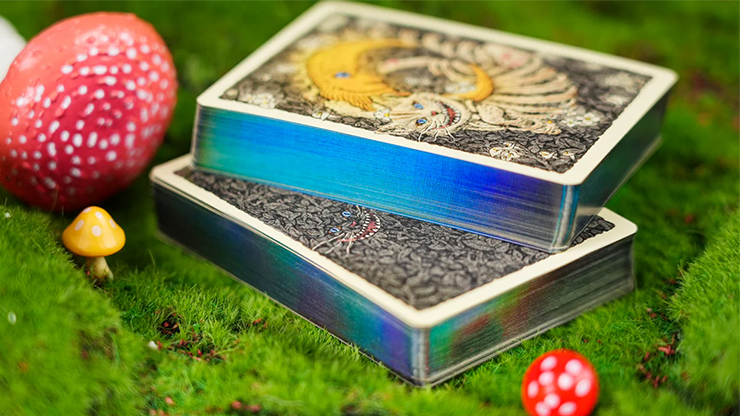 Childhood Playing Cards (Half Brick Standard  + Gilded ) by TCC & Lunzi