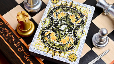 CHESS White Playing Cards by Hidden Light