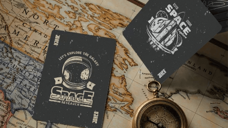 Space Adventure Playing Cards