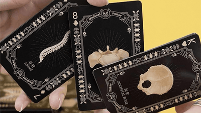 Medical Poker (Black) Playing Cards