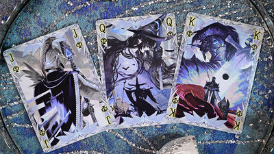 King Arthur V2 (Silver Fairyland) Playing Cards by KING STAR