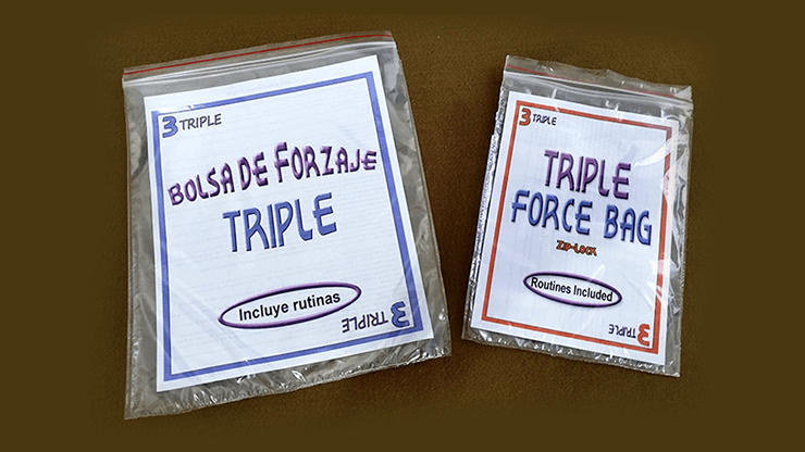 Triple Force Zip Lock Bag (Small, 6.5 x 9.5")