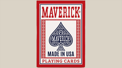 Maverick Made in the USA (Red) Playing Cards