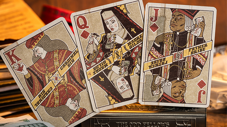 Odd Fellows Playing Cards by Stockholm 17 – 52Kards