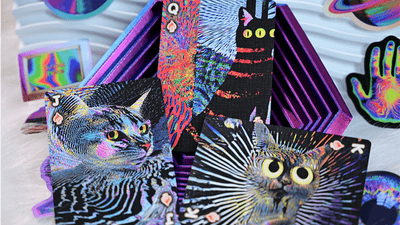 Radio Cat V2 Deck with Grating tuck case by Evokad