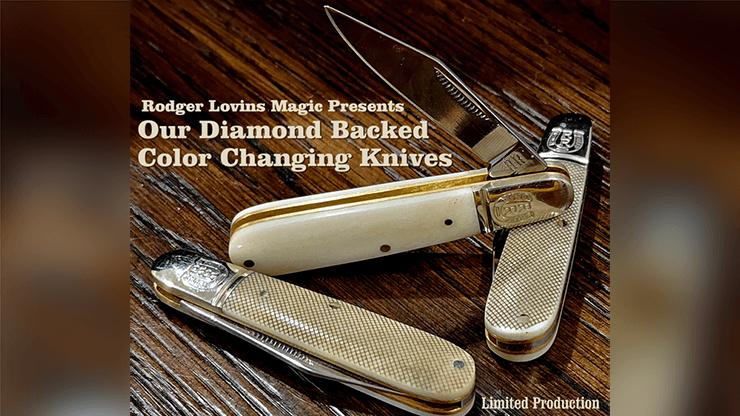 Diamond Back Knife Set by Rodger Lovins