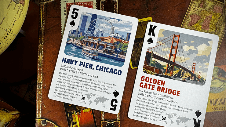 Travel the World Deck Volume 2 by Midnight Cards