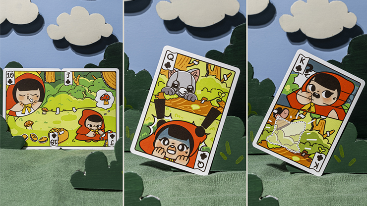 Bicycle Paper Royals Red Riding Hood