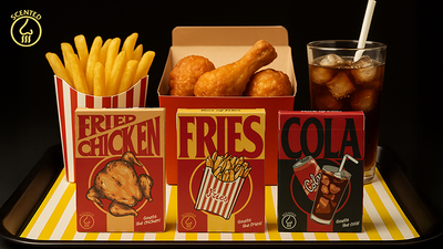 Fries (scented) Playing Cards by MPC
