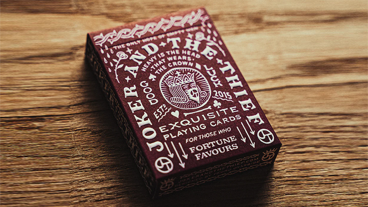 ダーツ JOKER D & PHOENIX CLUB CARDD JT Crown Playing Cards by Joker and the Thief – 52Kards