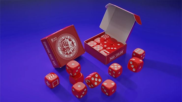 スワロフスキー　サイコロ　赤セット　Swarovski Dice Set Amazon | Levarage 0026 サイコロ カラフル クリアタイプ レッド 赤 4