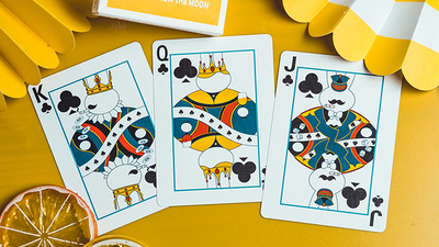Gilded Milk Casino Deck (Gold) by Bacon Playing Card Company