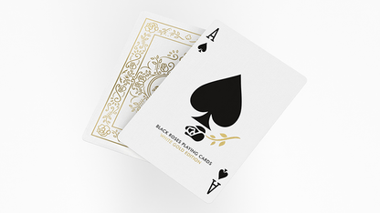 Black Roses White Gold Foil