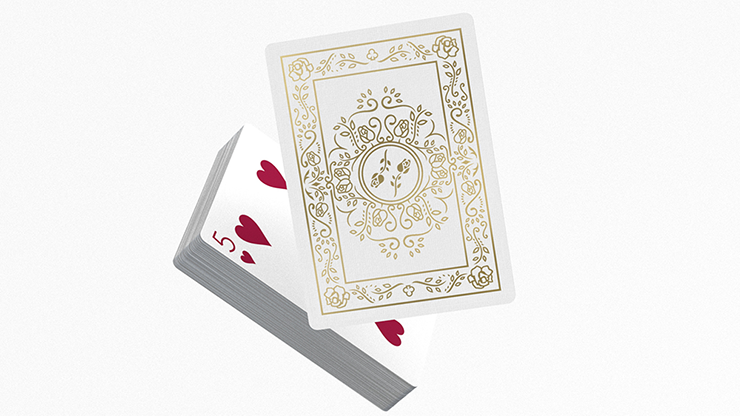Black Roses White Gold Foil