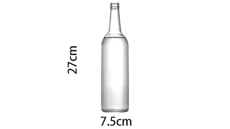 Self Exploding Transparent Beer Bottle