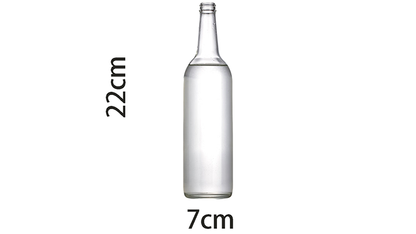 Self Exploding Transparent Beer Bottle