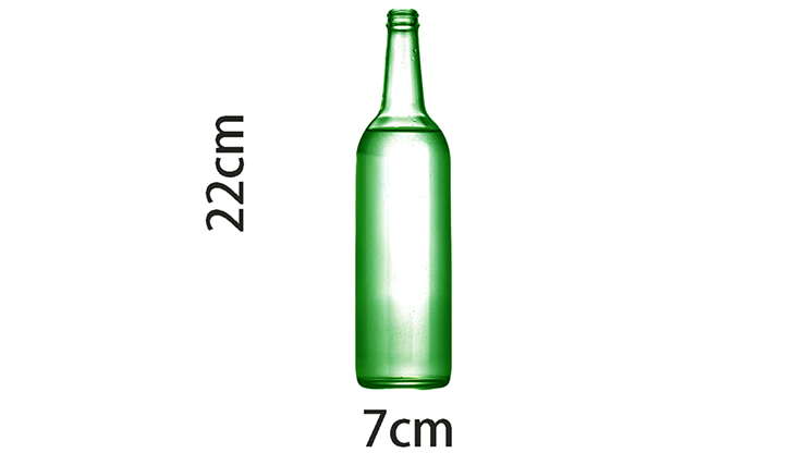 Self Exploding Green Beer Bottle