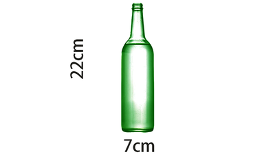 Self Exploding Green Beer Bottle