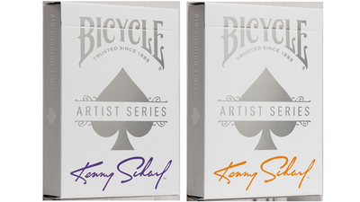 Bicycle Kenny Scharf Purple/Orange Box Set