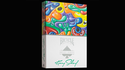 Bicycle Kenny Scharf Purple/Orange Box Set
