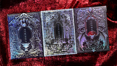 Trinity of Night - Vampire HOLO Playing Cards by Evokad