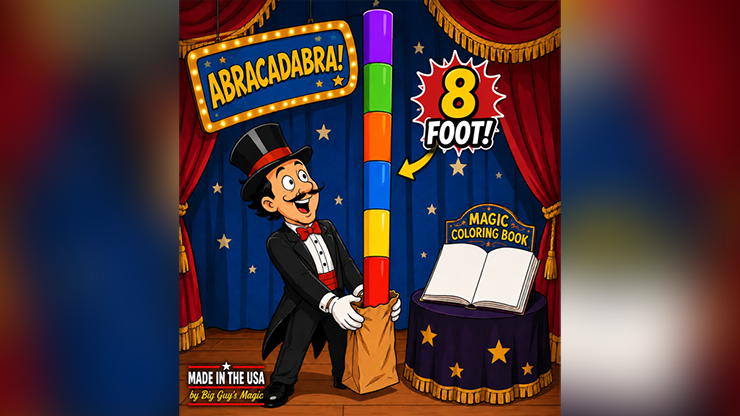 8 Foot Appearing Multi-Color Pole