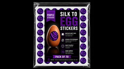 Silk to Egg Stickers Pack of 70