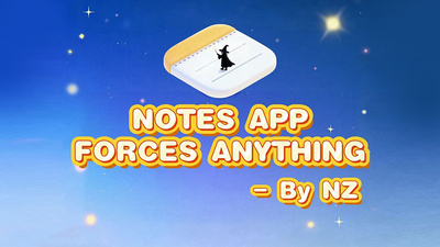 Notes App Forces Anything
