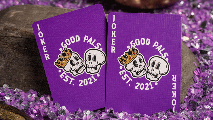 Good Pals Purple Foil Logo