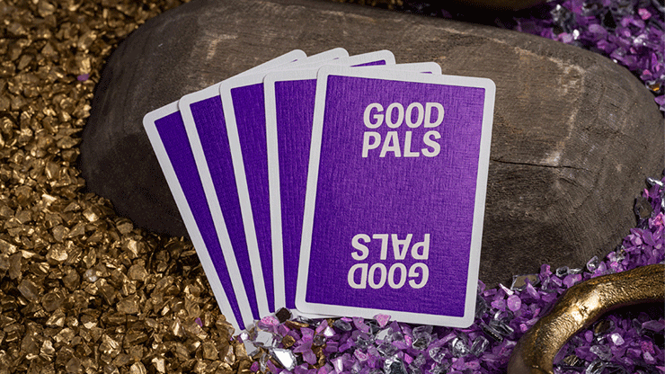 GILDED Good Pals Purple Foil Logo