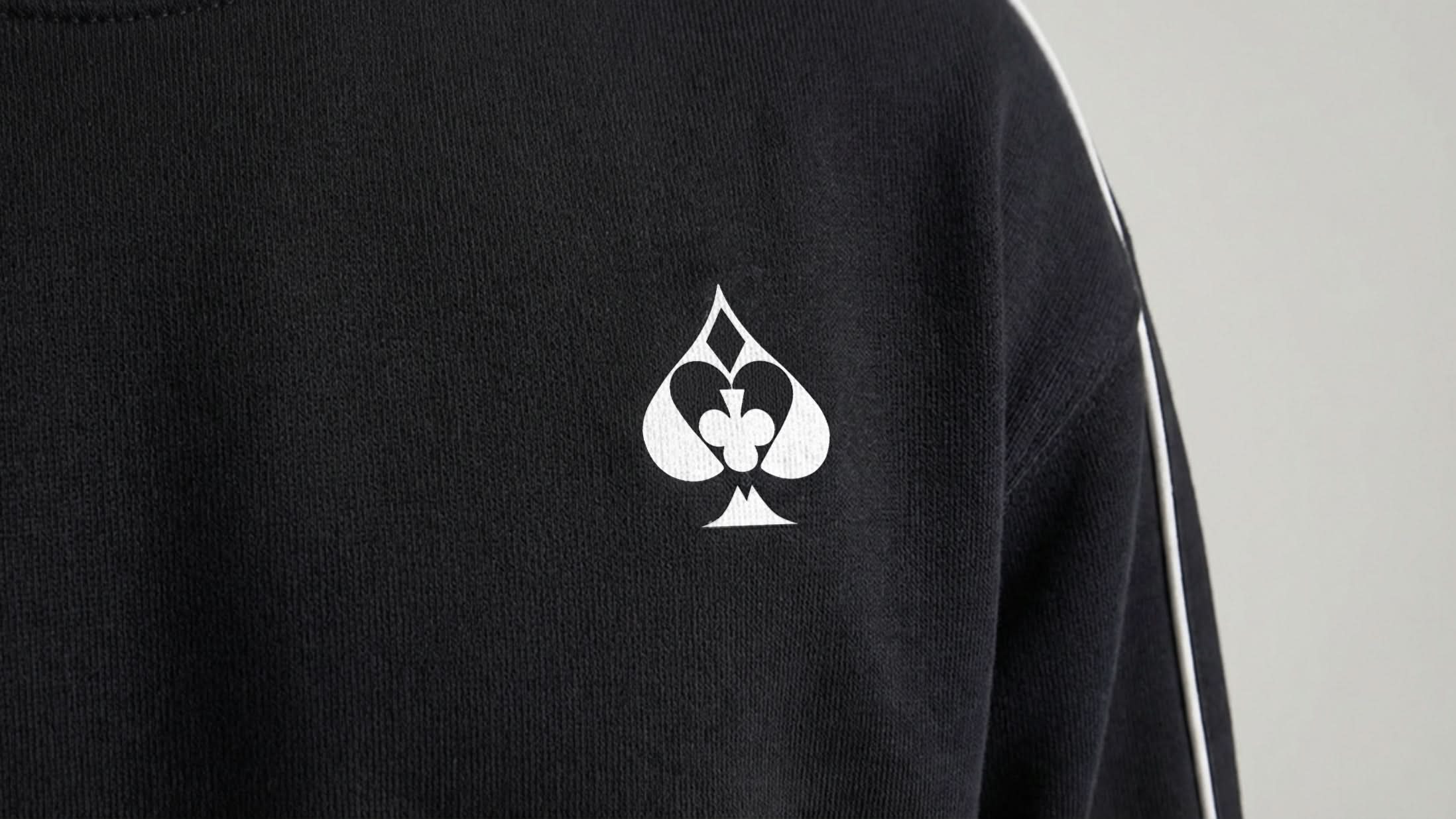 'Multi-Suit' Oversized Taped Sweatshirt
