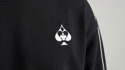'Multi-Suit' Oversized Taped Sweatshirt