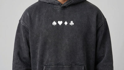 'CHSD' Snow Wash Oversize Hoodie