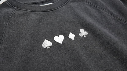 'CHSD' Snow Washed Tape Sweatshirt