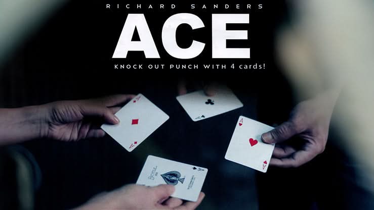 ace by richasrd sanders of two people holding aces available at 52kards