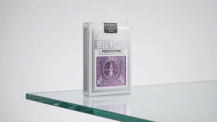 Bicycle Prototype (Purple MetalLuxe) Playing Cards by USPCC – 52Kards