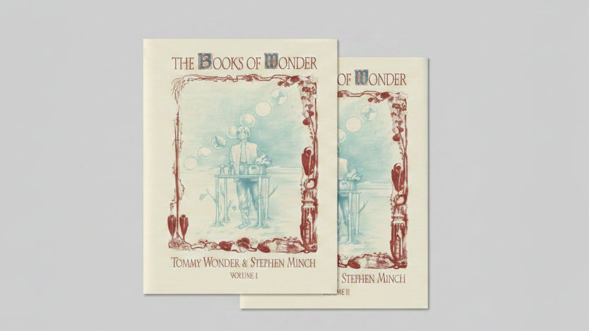 Books of Wonder 2-VOL COMBO set by Tommy Wonder & Stephen Minch - Book