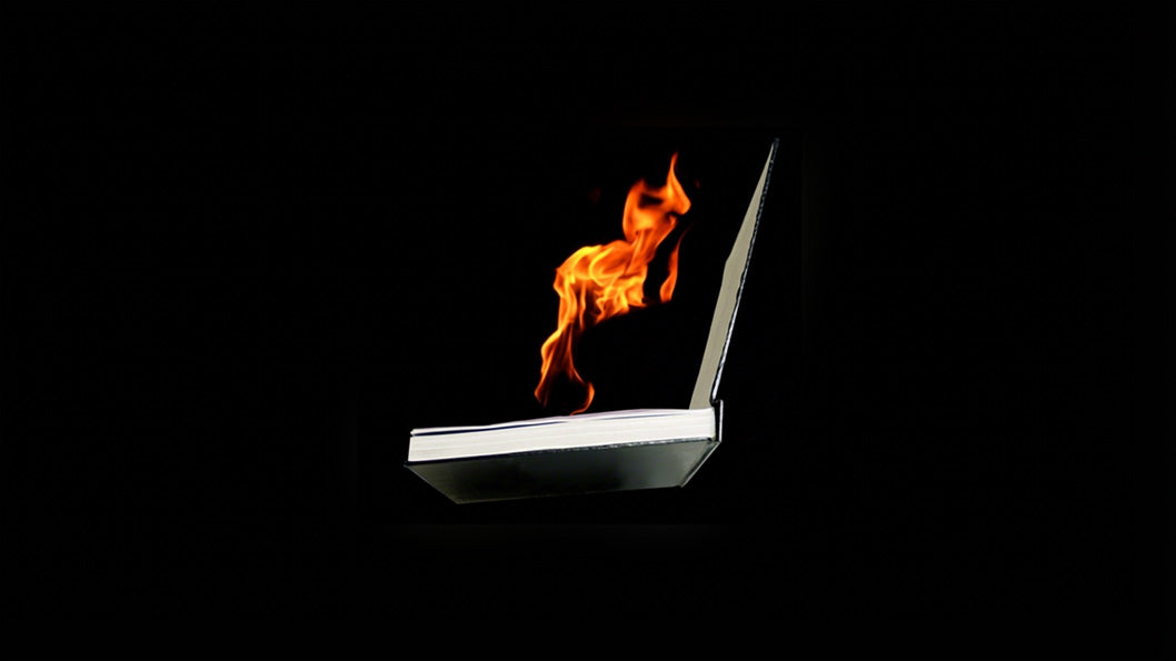 FIRE BOOK (Hot Book) by Premium Magic - Trick