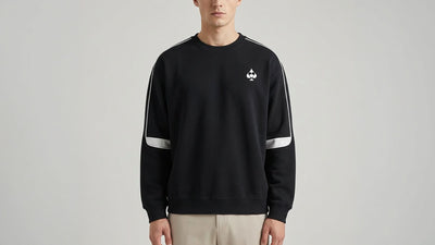 'Multi-Suit' Oversized Taped Sweatshirt