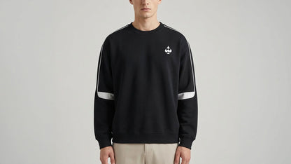 'Multi-Suit' Oversized Taped Sweatshirt