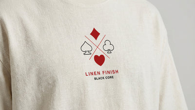 'Linen Finish' Vintage Oversized Cotton Tee