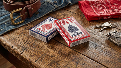 Maverick Made in the USA (Red) Playing Cards