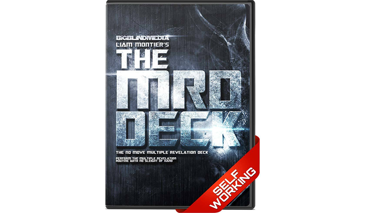 BIGBLINDMEDIA Presents The MRD Deck Red (Gimmick and Online Instructions) - Trick product video — 52Kards