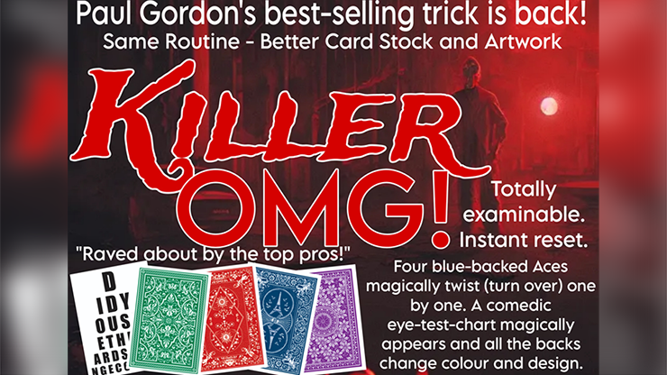Killer OMG by Paul Gordon product video — 52Kards