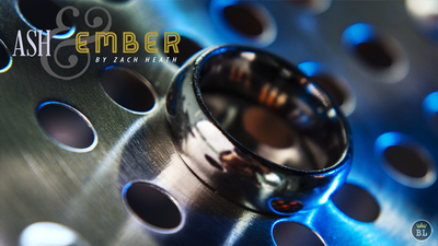 Ash and Ember Silver Curved Size 8 (2 Rings) by Zach Heath  - Trick product video — 52Kards