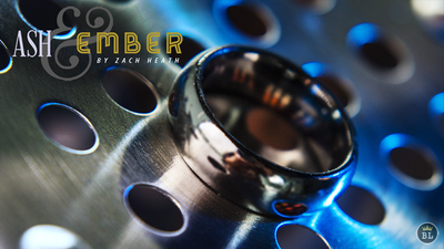 Ash and Ember Silver Curved Size 9 (2 Rings) by Zach Heath  - Trick product video — 52Kards